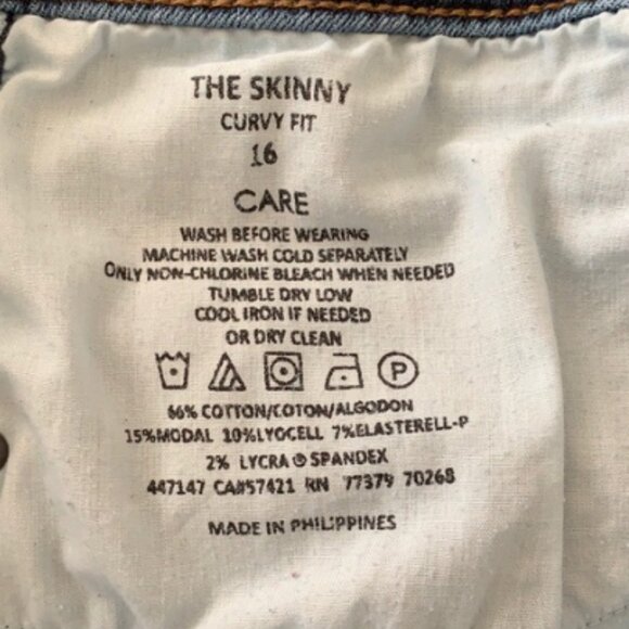 Ann Taylor The Skinny Ankle Curvy Fit Jeans - Picture 8 of 8